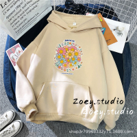 Zoey.Studio เสื้อฮู้ด เสื้อแขนยาวอบอุ่น หลวมและสบาย นุ่มนวล ทันสมัย ชิค สไตล์ WWY230008H 41Z231008