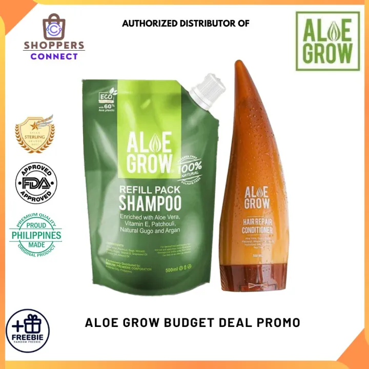 Shoppers Connect Aloe Grow Budget Deals Promo Pack New 500ml Refill