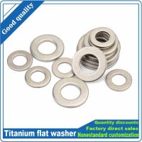 1/10Pc Pure Titanium TA2 Flat Washer Oversize Plain Gasket for M2 M2.5 M3 M4 M5 M6 M8 M10 M12 M14 M16 M18 M20 M22 M24 Screw Bolt