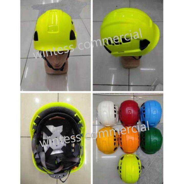 Safety Helmet Outdoor Rock Climbing Rescue Hard Hat Lazada PH