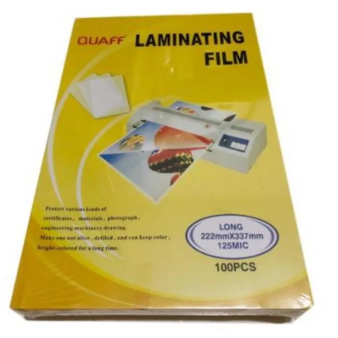 QUAFF LAMINATING FILM LONG SIZE 125mic. Lazada PH