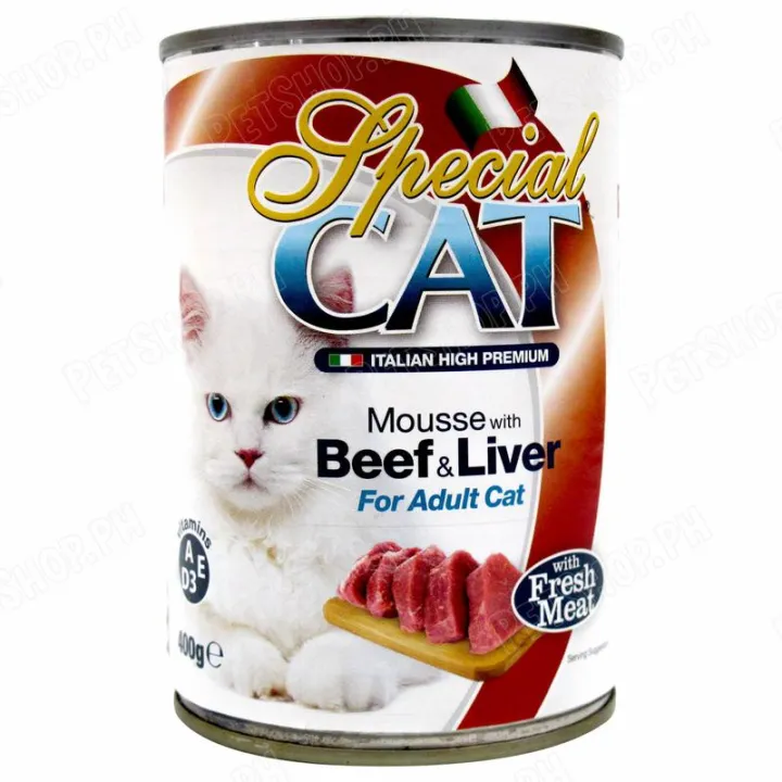 (SALE) Special Cat Mousse Canned Cat Wet Food For Cats and Kittens 400g