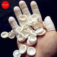 【Quality】 Electiro ที่สวมนิ้วทำจากยางธรรมชาติชิ้น/เซ็ต,อุปกรณ์ต่อขยายคิ้วแต่งหน้าดีไซน์50นิ้วป้องกันไฟฟ้าสถิตย์
