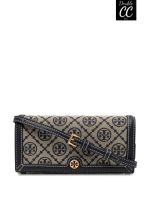 (Factory) Monogram Jacquard Crossbody Wallet