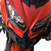 For Kawasaki Versys 650 2015 2016 2017 2018 2019 2020 2021 Front Fairing Fender Beak Nose Cone Extension Cover Extender Cowl