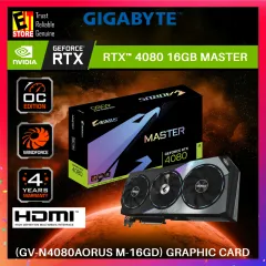 GIGABYTE AORUS GeForce RTX 4080 MASTER 16G Video Card GV-N4080AORUS M-16GD  