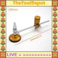 TheToolDepot เครื่องตัดกระจกเข็มทิศเครื่องตัดแก้ววงกลมจุกดูดความแม่นยำสูงตัดเข็มทิศสำหรับระบายอากาศในครัว