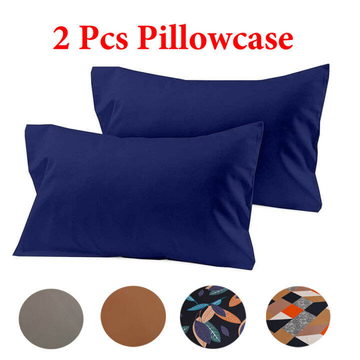 2 Pcs 20x30 Pillow Case with Zipper Pillow Cover Pillow Protector Queen