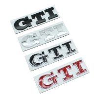 Hot New 3D Metal Car GTI Logo Car Rear Trunk Stickers Emblem Badge Decals for GTI Volkswagen VW Polo Golf R4