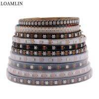 1m 2m 3m 4m 5m WS2812B WS2812 Led Strip30/60/74/96/144Pixels/Leds/m Individually Addressable Smart WS2812 IC RGB Led Strip DC5V