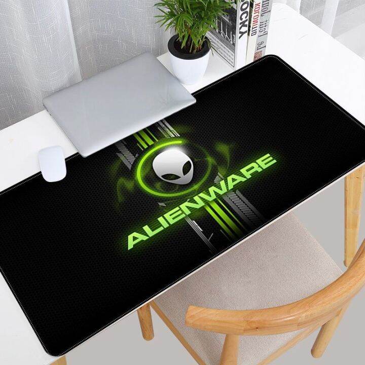 alienware-แผ่นรองเมาส์เกมคอมพิวเตอร์-xxl-ขนาดใหญ่-แผ่นรองโต๊ะเกม-แผ่นรองเมาส์-muismat-แผ่นรองโต๊ะคอมพิวเตอร์