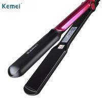 เครื่องหนีบผม Kemei Professional Ceramic Hair Straightener KM-2113 ที่หนีบผม เครื่องหนีบผม ทำผมตรง ผมตรงสวยเป็นธรรมชาติ ร้อนเร็ว 140°C - 200°C ควบคุมอุณหภูมิได้ เคลือบเซรามิก ถนอมเส้นผม