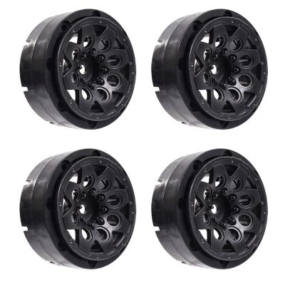 4PCS Plastic Beadlock 1.9 Wheel Hub Rim for 1/10 RC Crawler Axial SCX10 90046 AXI03007 Traxxas TRX4 RC4WD D90