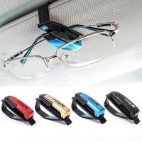 【cw】hot Car Glasses Sunglasses Clip Card Ticket Holder Fastener Eyeglasses Accessories