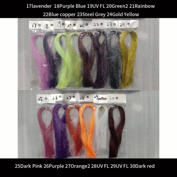 wifreo-100packs-crystal-holographic-flashabou-krystal-flash-tinsel-fly-tying-materials-twisted-strands-tinsel-wing-tail-craft