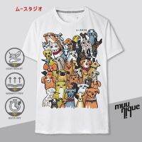 2023 newMUUNIQUE Graphic P. T-shirt เสื้อยืด รุ่น GPT-303