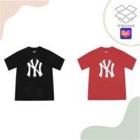 เสื้อยืดผู้ชายเท่ๆ เสื้อยืดผู้ชายวัยรุ่น เสื้อยืด MLB ของแท้ NY พร้อมส่ง เสื้อยืดผู้ชายเกาหลี