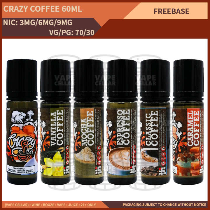 Crazy Coffee 60ML 9 MG | Lazada PH