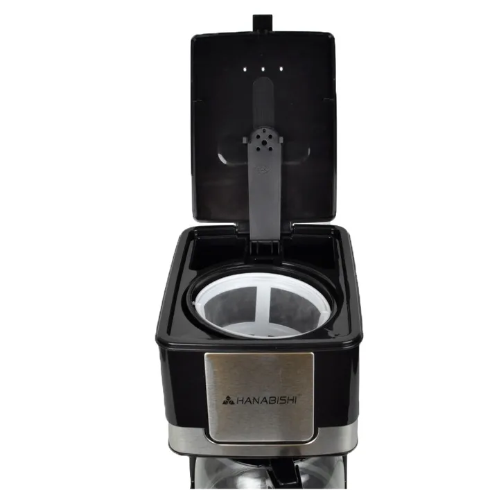 Fully Intelligent Coffee Machine Hanabishi Original 6 cups Coffee Maker