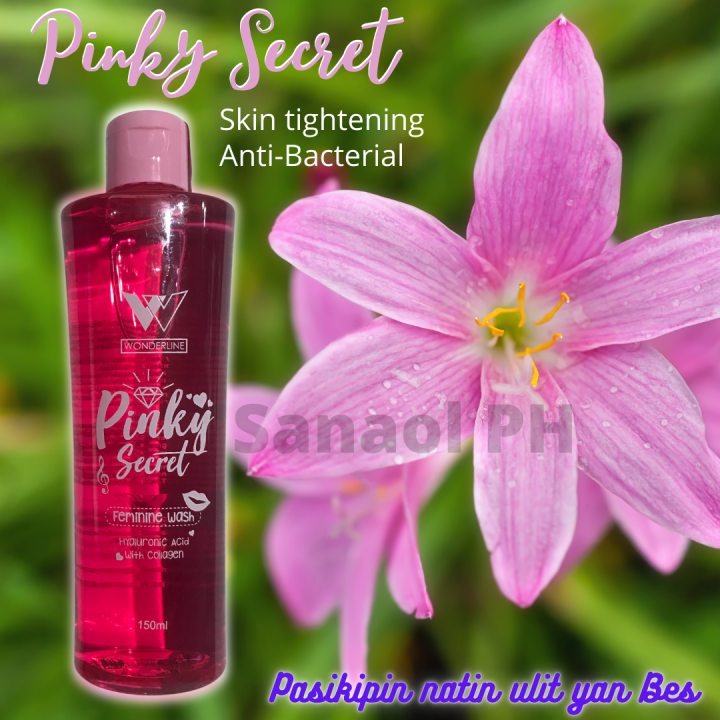 Authentic Feminine Wash Pinky Secret skin tightening Rashes removes Bad Odor For External Use