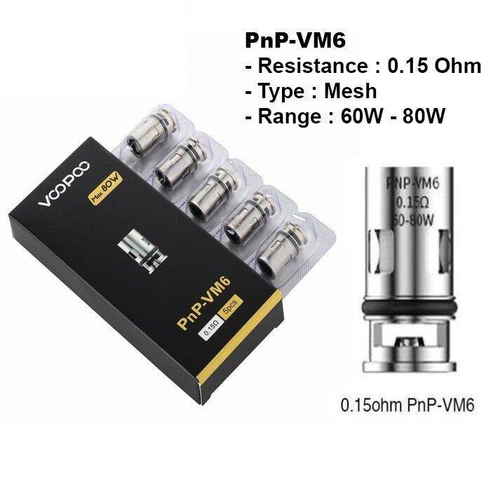 COIL VOOPOO VINCI PNP VM6 0.15 OHM Lazada Indonesia