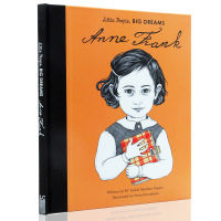 Little people big dreams series Anne Frank Anne Frank English original picture book little people big dream childrens hardcover picture story book history celebrity biography world outstanding women
