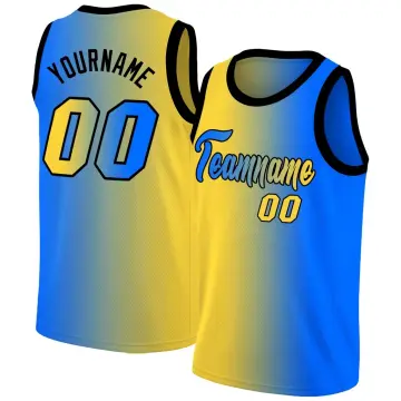  Custom Gradient Basketball Sleeveless Jersey Kit Printed Team  Name & Number Personalized Sports Uniform for Men/Youth Blue One Size :  Sports & Outdoors