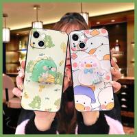 foothold Durable Phone Case For iphone14 Plus glisten Shockproof cartoon protective Waterproof Kickstand Soft Case Cute