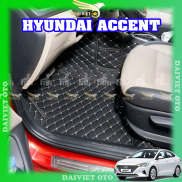 Hyundai Accent. Thảm Lót Sàn Ô Tô 5D 6D Xe Hyundai Accent