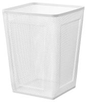 DRÖNJÖNS Wastepaper basket, white (เดรินเยินส์ ถังขยะแห้ง, ขาว)