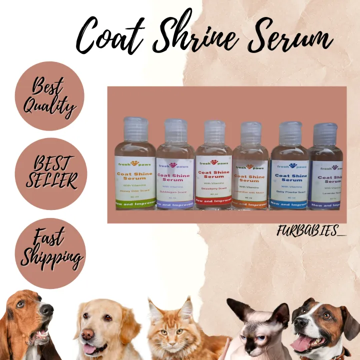 COAT SHINE SERUM FOR DOG&CAT 60ML Lazada PH