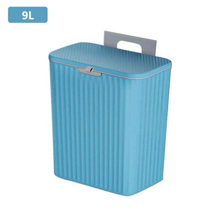 7/9L Dipasang Di Dinding Tempat Sampah Dapur Keranjang Sampah Gantung