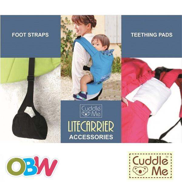 CuddleMe Lite Carrier Teething Pads Foot Straps [Bundle Set] Lazada