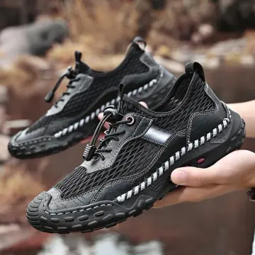 Men's breathable mesh casual light outdoor best sale hiking shoes