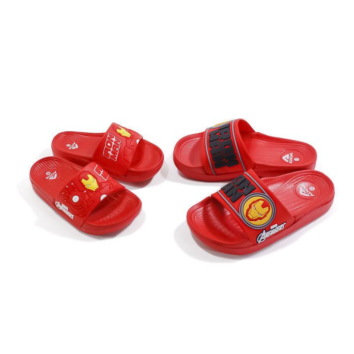 adda-32b38-รองเท้าแตะเด็กผู้ชายลายไอร่อนแมน-รองเท้าเด็กราคาถูก-รองเท้าเด็กแอดด้า-รองเท้าเด็กรุ่นใหม่-รองเท้าเด็กลายการ์ตูน