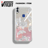 VRQR เคสกันกระแทกสำหรับ Vivo Y95 Y93 Y91 Y91C Y1S ฟิล์มเลนส์ Meitong ประกายดาวดอกชงโคเคสโทรศัพท์สินค้าแฟชั่น