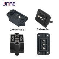 Levitated female 2 0/ male 3 0 high power xonnector for suspension electric vehicle