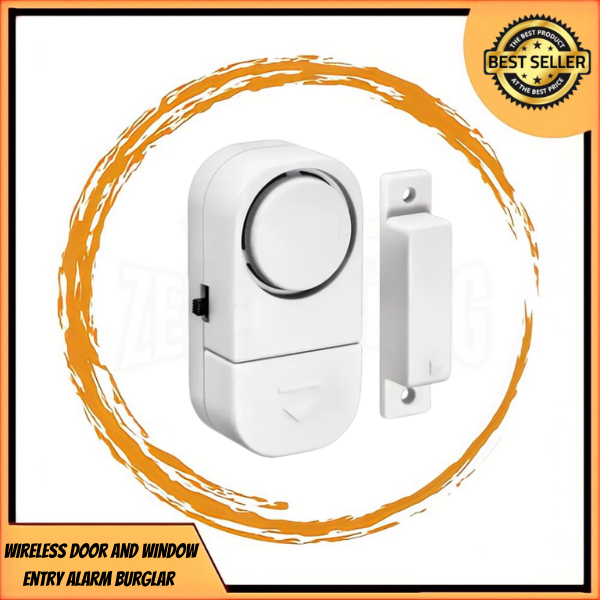 Wireless Door and Window Entry Alarm Burglar Alarm Sensor System Home