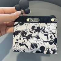 2023 Korean trend multi-functional mini card bag womens small square campus portable storage pocket key 【OEM】☫❂