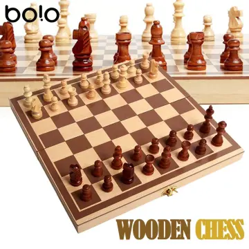 Classic Wooden Chess, Trivia & Strategy Board Games, Board Games, Toys