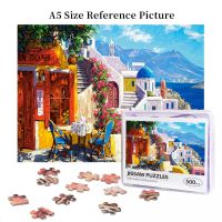 Afternoon On The Eagean Sea Wooden Jigsaw Puzzle 500 Pieces Educational Toy Painting Art Decor Decompression toys 500pcs