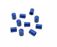 KR- 10pcs Blue Guitar Scalloped Edge Davies 1900H Style AMP Knob Effect Pedal Knobs