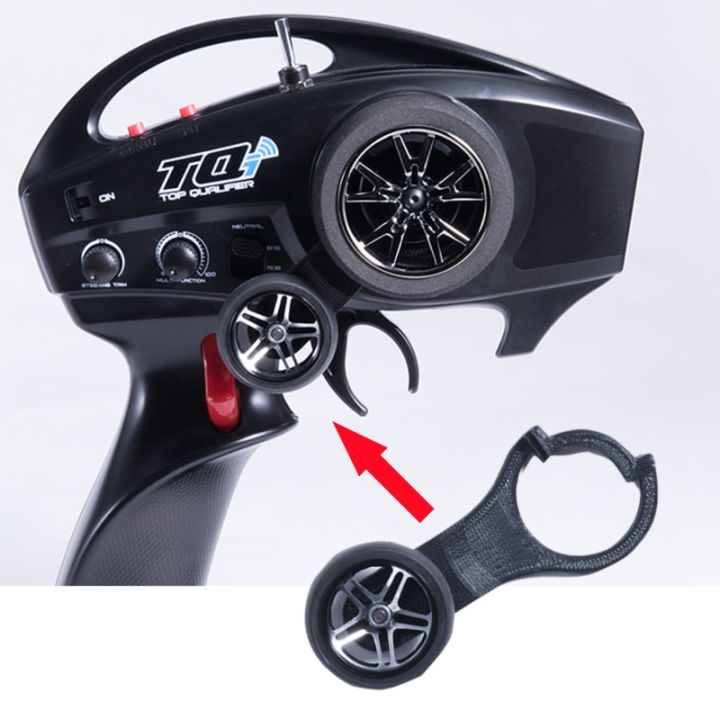 tqi-one-hand-steering-wheel-controller-for-1-10-1-5-1-8-traxxas-rc-car-trx4-trx-4-x-maxx-erevo-udr-rcing