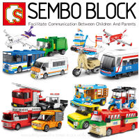 ตัวต่อยานพาหนะ ขนส่งไทย SEMBO BLOCK 6100-6123