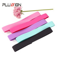 Plussign 1-3ชิ้นวงยืดหยุ่นสำหรับวิกผมสีชมพูสีเขียวสีม่วงปรับขอบฆ่าวง3เซนติเมตรความกว้างละลายเข็มขัดสำหรับผมเมจิกสติ๊กเกอร์