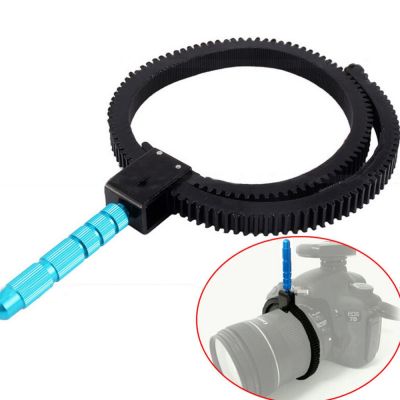 UNI 🔥Ready Stock Adjustable Manual Flexible Gear Ring Belt for DSLR Camera Follow Focus Zoom Lens