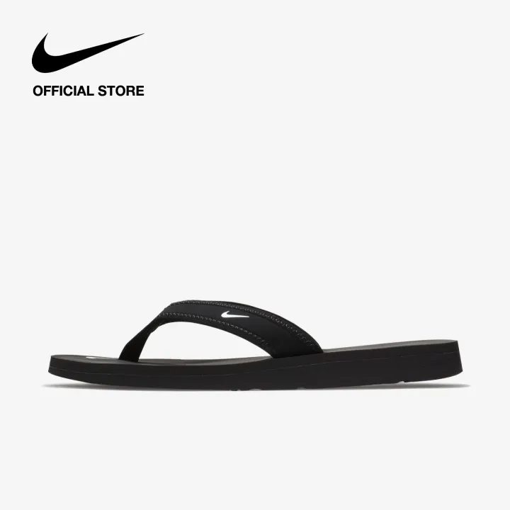 womens nike slides black