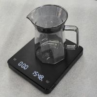 Smart Digital Scale Portable Timer Coffee Spice Scales High Precision Energy Saving LCD Screen with Backlight Kitchen Gadgets Luggage Scales