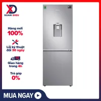 Tủ lạnh Samsung Inverter 276 lít RB27N4170S8/SV Hộp đá xoay di động,Làm lạnh nhanh,Lấy nước bên ngoài - giao hàng miễn phí HCM