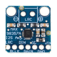 Eqrbtl ตัวขยายสัญญาณอินเทอร์เฟซแบบ3W I2S MAX98357A MAX98357ตัวถอดรหัส DAC I2S